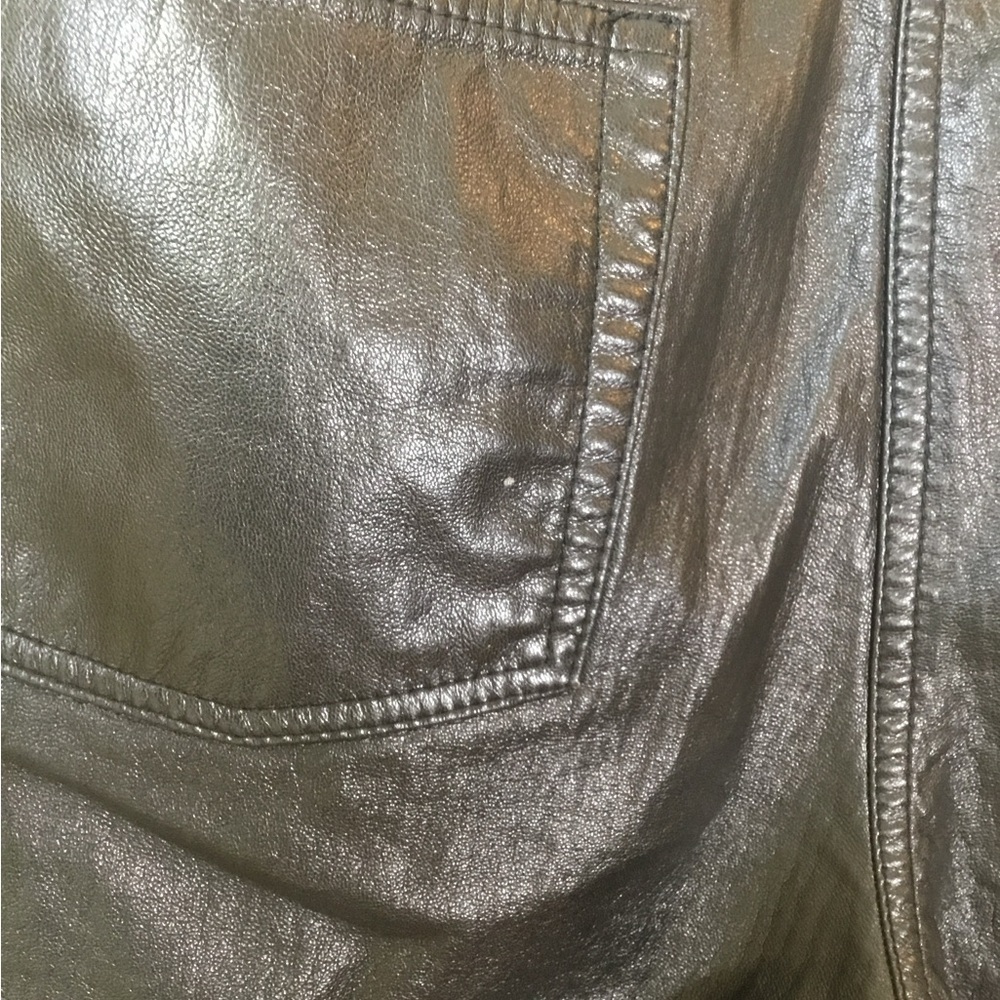 Wilfred Aritzia Melina Straight Leg Vegan Leather Pants - Picture 6 of 7